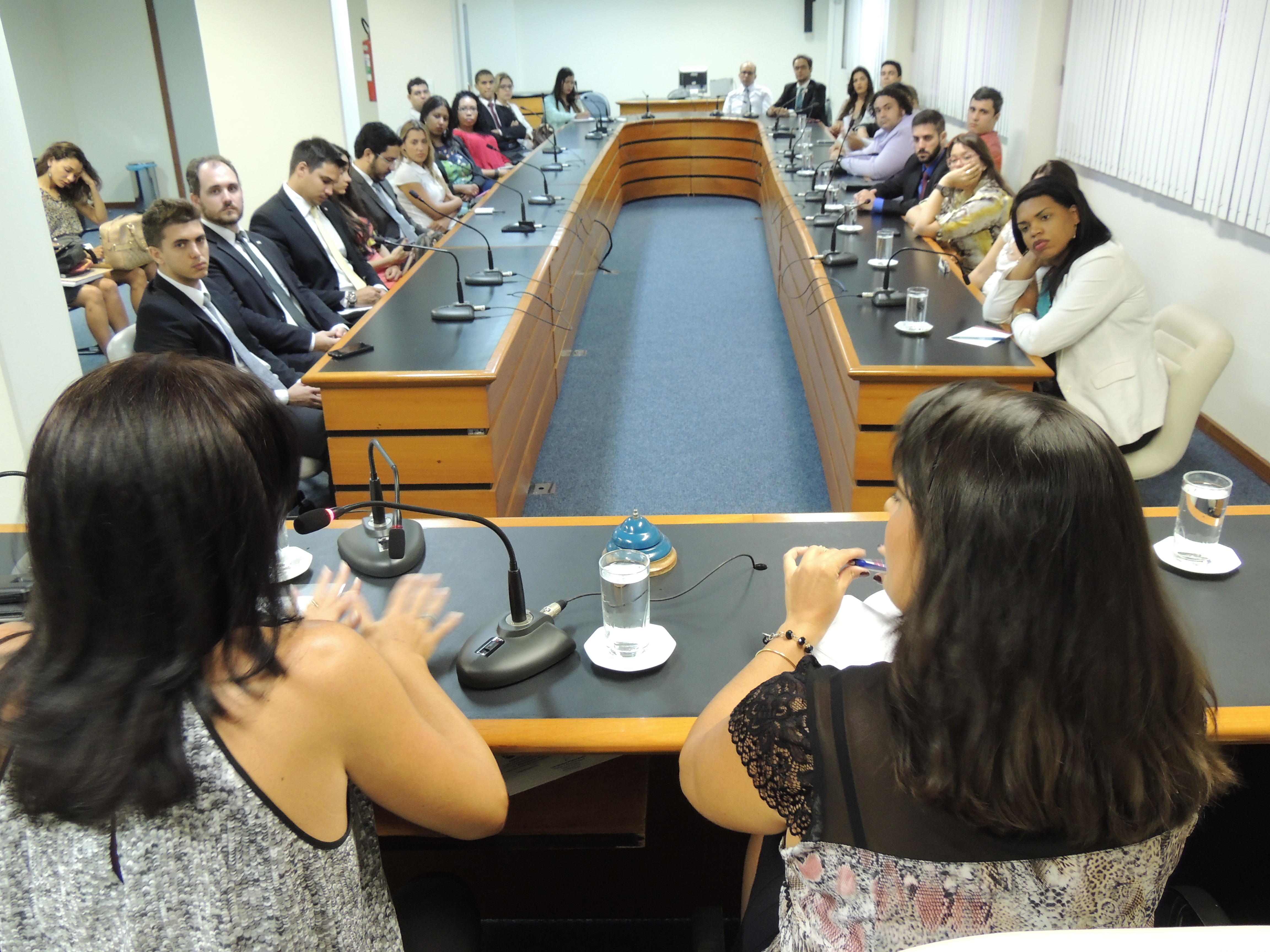 Reuni&atilde;o contou com a participa&ccedil;&atilde;o de muitos jovens advogados