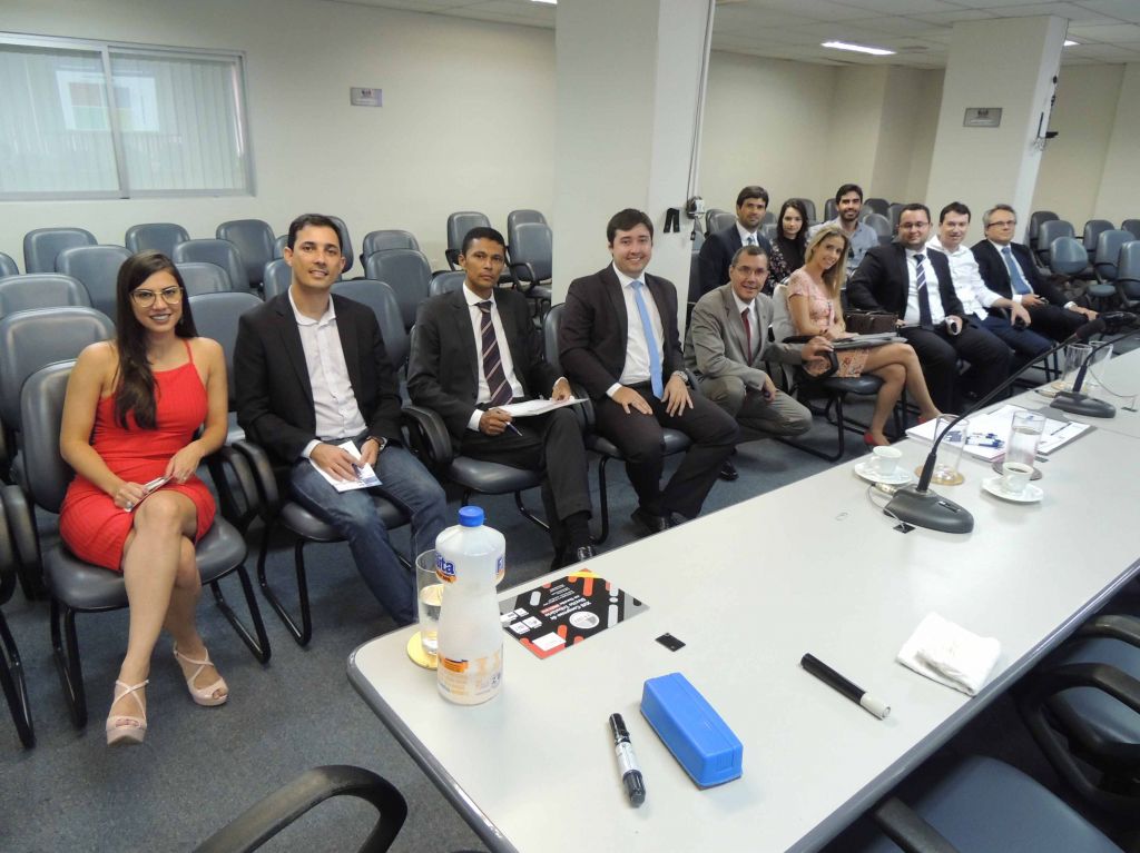 Em reuni&atilde;o, Comiss&atilde;o de Direito Tribut&aacute;rio da OAB-ES tra&ccedil;ou planejamento. Foto: Divulga&ccedil;&atilde;o.