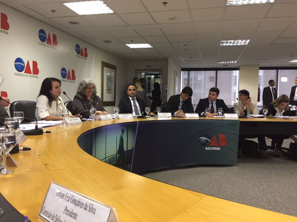 Conselheiro Seccional e presidente da Comiss&atilde;o de Direito do Consumidor, C&aacute;ssio Drumond representou a Ordem. Foto: Divulga&ccedil;&atilde;o CFOAB.