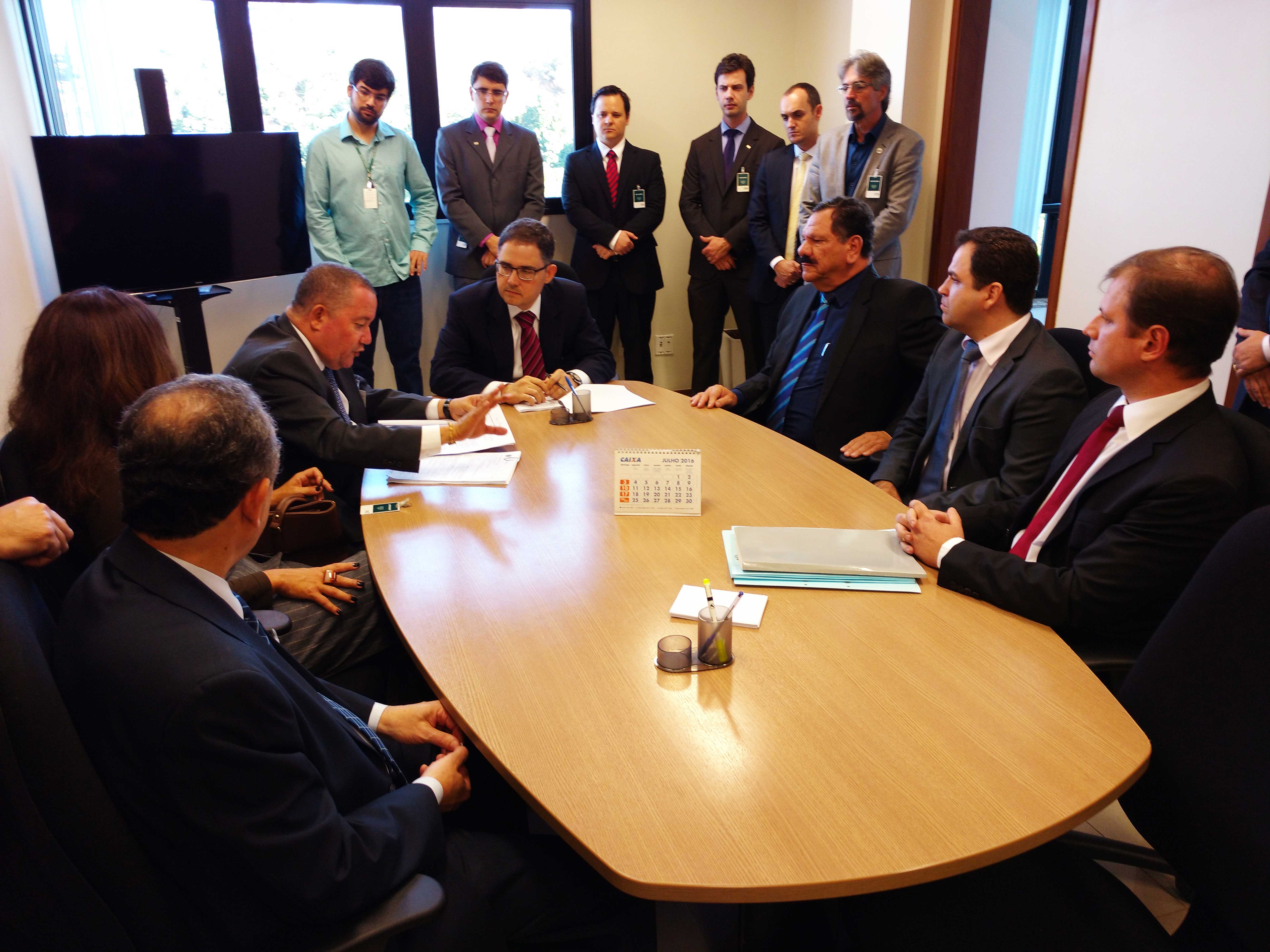 OAB-ES em audi&ecirc;ncia de Concilia&ccedil;&atilde;o. Foto: Divulga&ccedil;&atilde;o. 