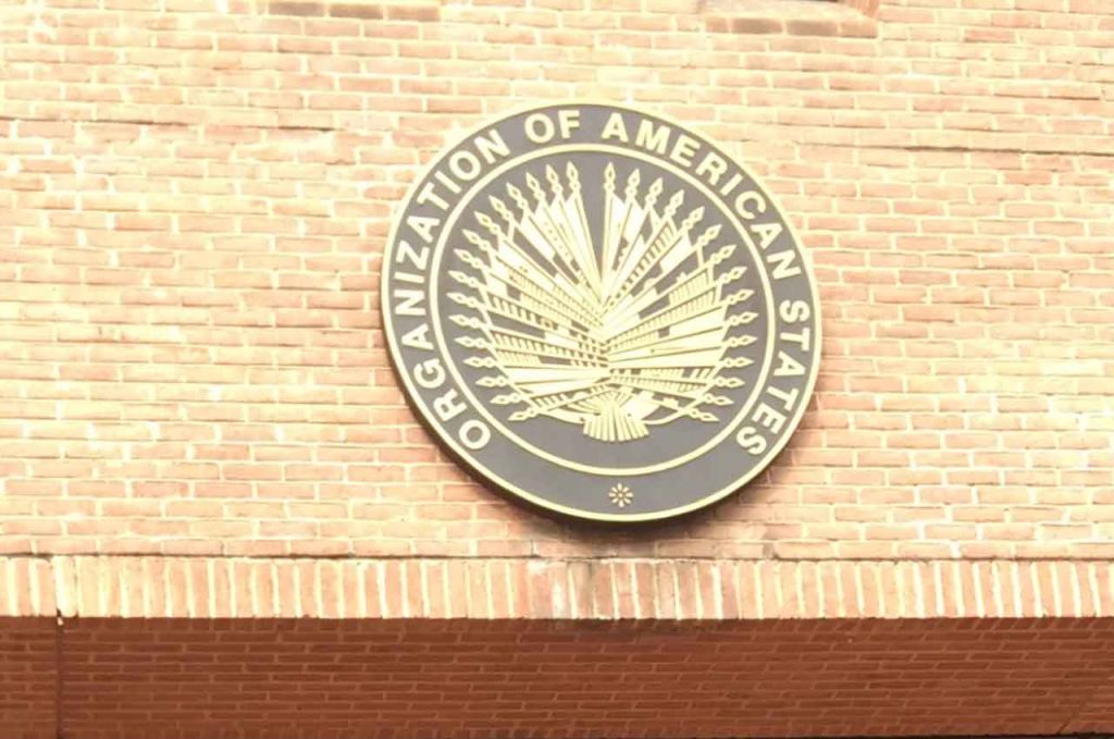 Fachada da OEA. Foto: Divulga&ccedil;&atilde;o.