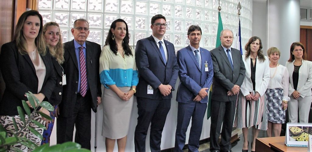 Reuni&atilde;o contou com a presen&ccedil;a de representantes da OAB-ES, TRE, Defensoria P&uacute;blica, Sejus, Iases e Procuradoria Geral de Justi&ccedil;a 