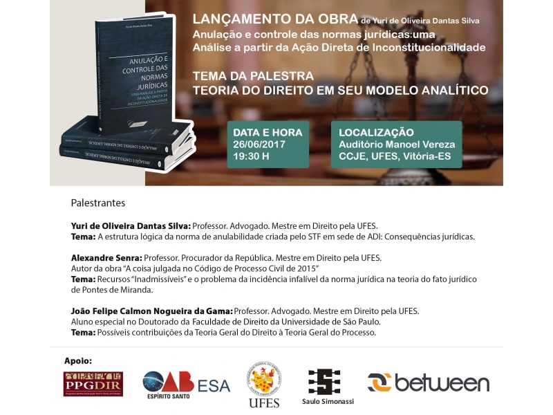 Participe da palestra e do lançamento do livro. Foto: Divulgação.