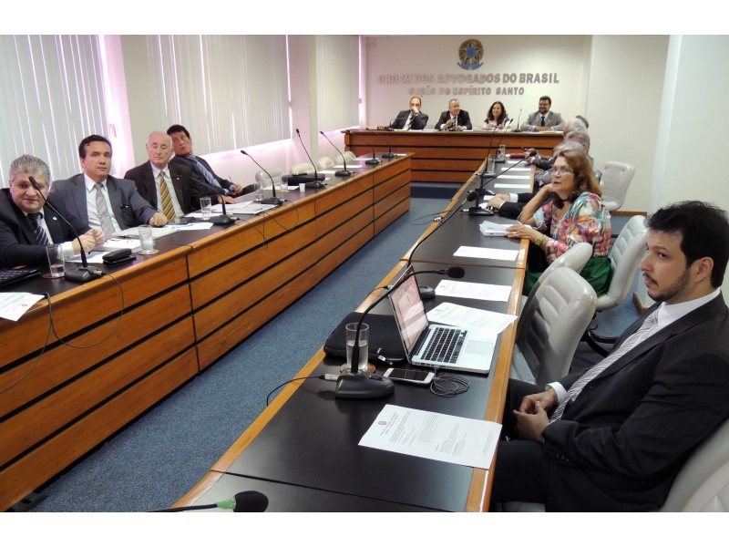 Conselho aprovou Provimento da Comissão de Estágio. Foto: Divulgação.