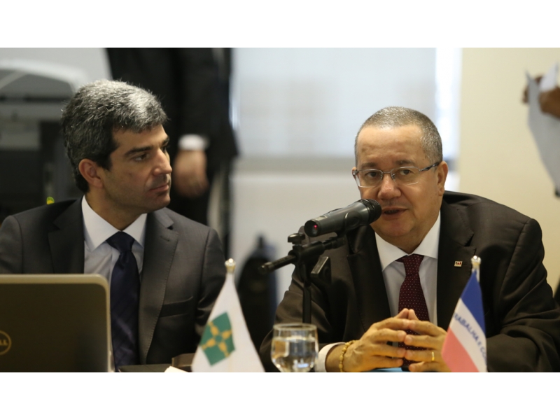 Homero Mafra no Conselho Federal, em Brasília