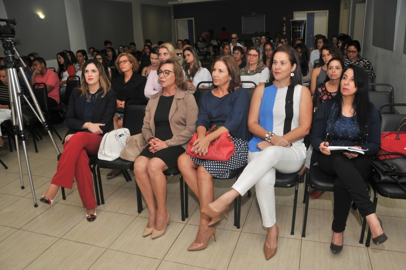 Diversas profissionais das áreas de contabilidade, economia, administração, engenharia, química, fisioterapia e direito foram homenageadas no Seminário “Elas nas Profissões 2”