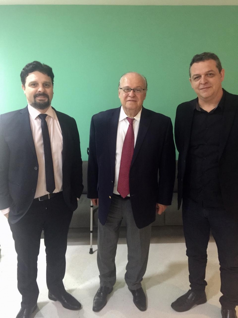 Juliano Regattieri, Cláudio Vilar Furtado e Wagner Rubim Rangel.