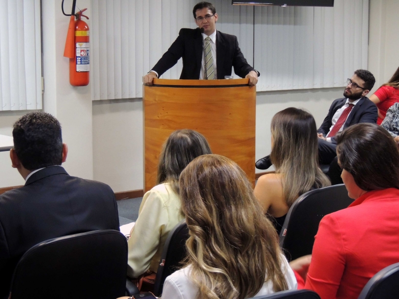Ricardo Brum defendeu papel institucional da OAB-ES. Foto: Divulgação.