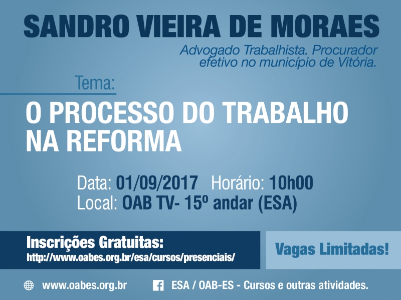 Faça sua inscrição. Foto: Divulgação.