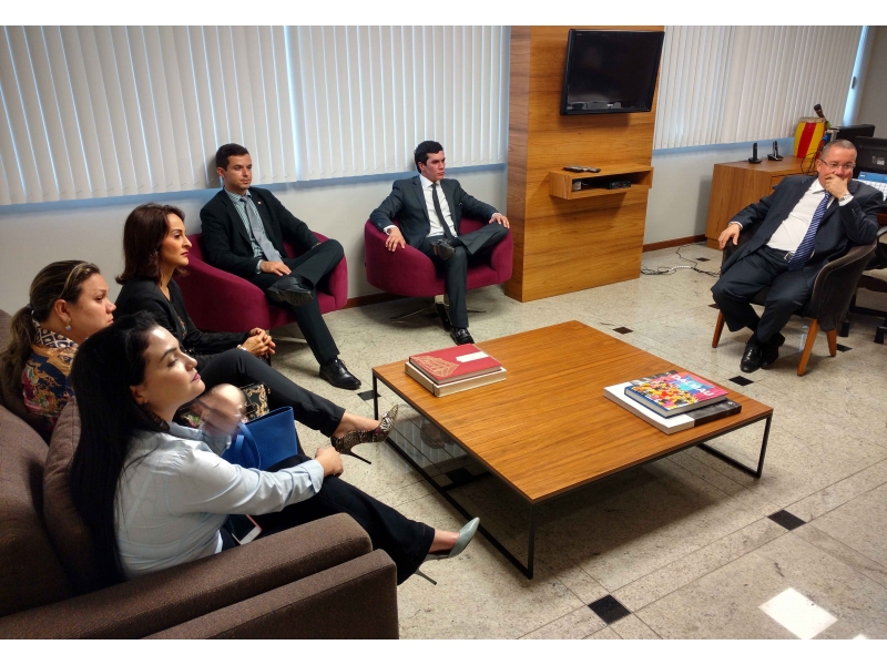 Encontro dos advogados do Norte com Diretoria da OAB-ES. Foto: Divulgação.