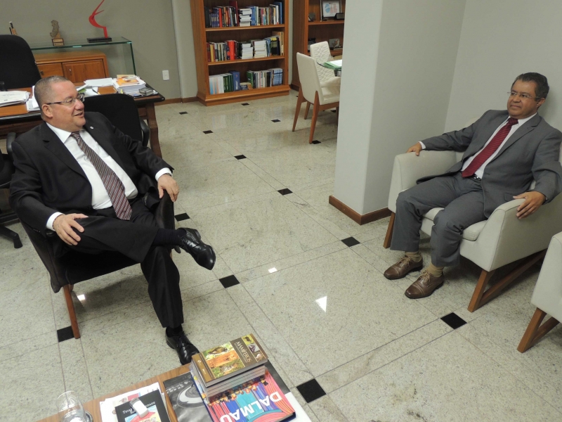Homero Mafra e José Carlos de Oliveira. Foto: Divulgação.