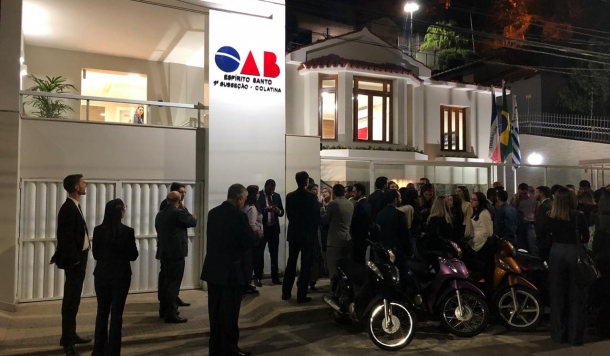 1ª Subseção abre as portas da nova sede para a advocacia em Colatina