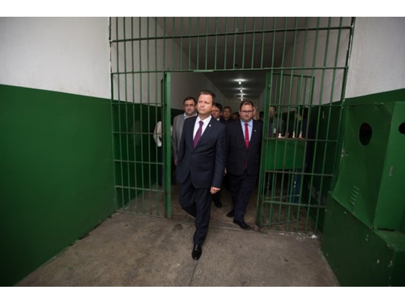 Presidente do CF da OAB, Lamachia visitou o Compaj, no Amazonas. Foto: