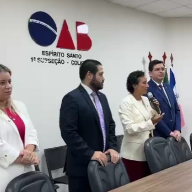 OAB-ES leva ouvidor do CNJ a Colatina para debate sobre litigância abusiva