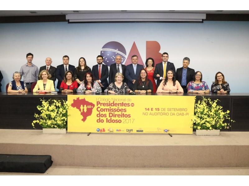 OAB-ES esteve presente no Colégio Nacional de Presidentes de Comissões da OAB-ES. Foto: Divulgação.