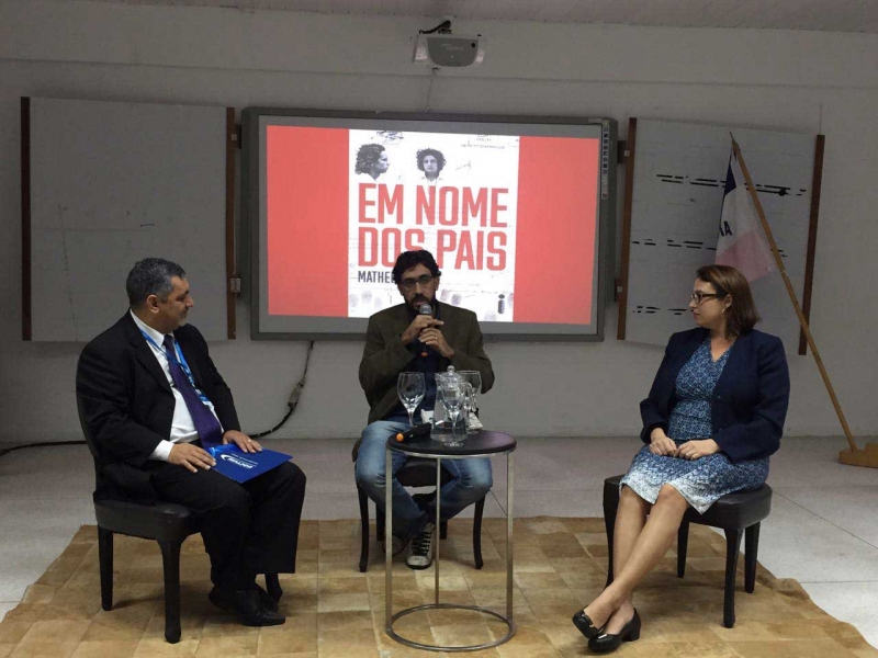 Comissão da OAB-ES participou de debate na faculdade Doctum. Foto: Divulgação.