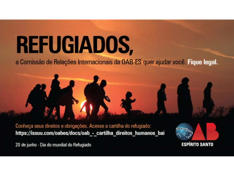 DIA MUNDIAL DO REFUGIADO