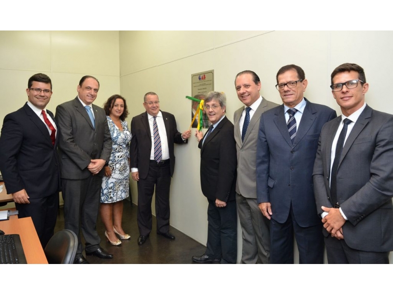 Inauguração da sala da advocacia no TCEES. Foto: Divulgação/TCCES.