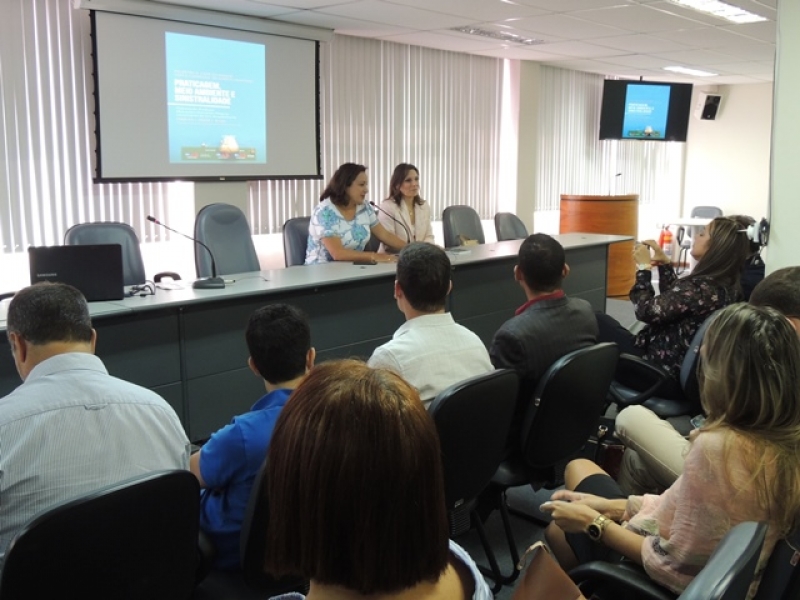 Palestra sobre sinistratilidade e praticagem realizada na OAB-ES. Foto: Divulgação.