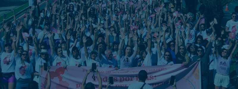 Grande mobilização marca caminhada da OAB-ES em Camburi