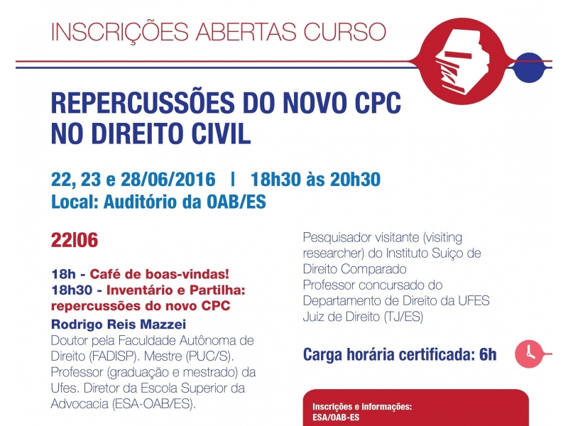Participe dos cursos da ESA. Foto: Divulgação.