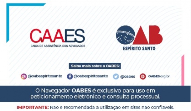 OAB-ES atualiza navegador que facilita acesso aos Tribunais