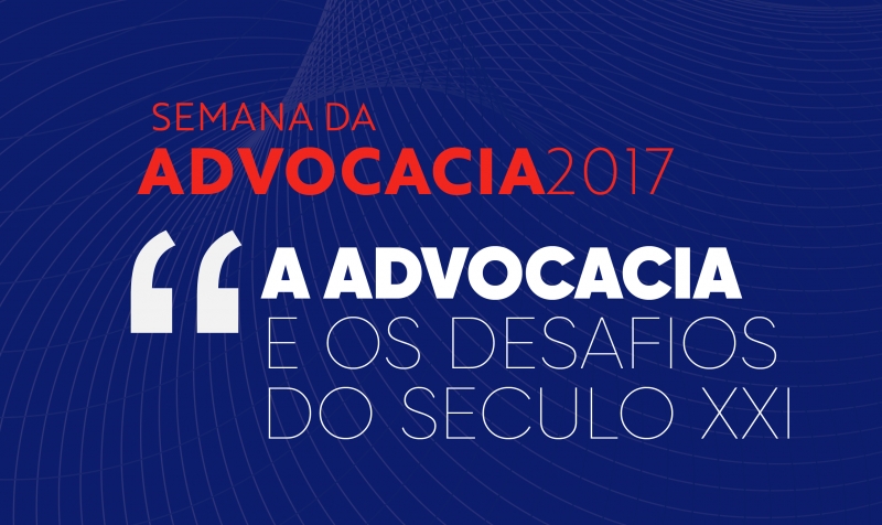 Faça sua inscrição para a Semana do Advogado 2017. Foto: Divulgação.