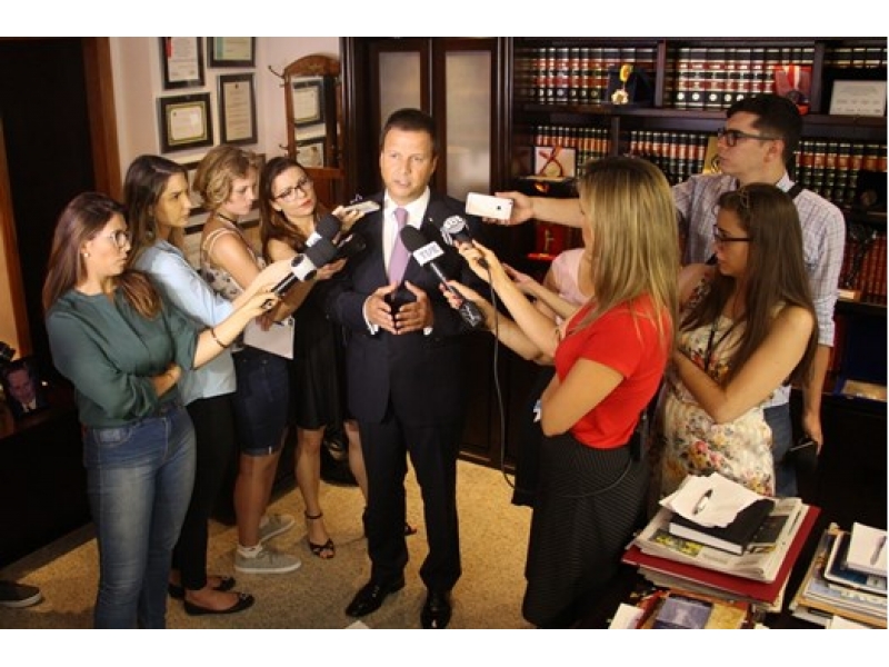 Presidente do CF, Claudio Lamachia. Foto; Divulgação.