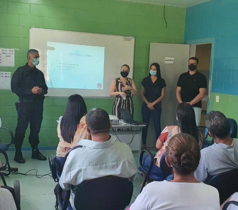 A advogada e Conselheira da OAB-ES, Manoela Soares, em visita ao Centro de Detenção Provisória da Serra (CDPS)