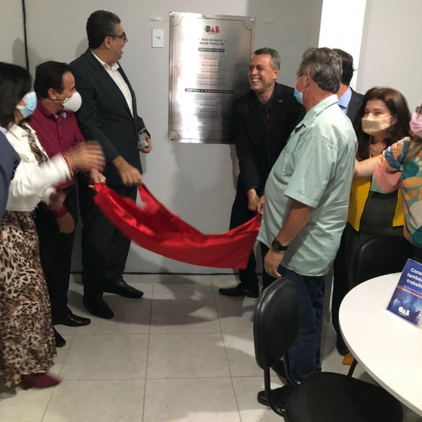 Advocacia de Santa Teresa ganha sala de apoio da OAB-ES