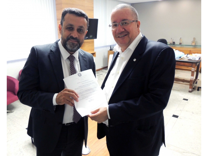 José Eduardo Coelho Dias e Homero Mafra. Foto: Divulgação.