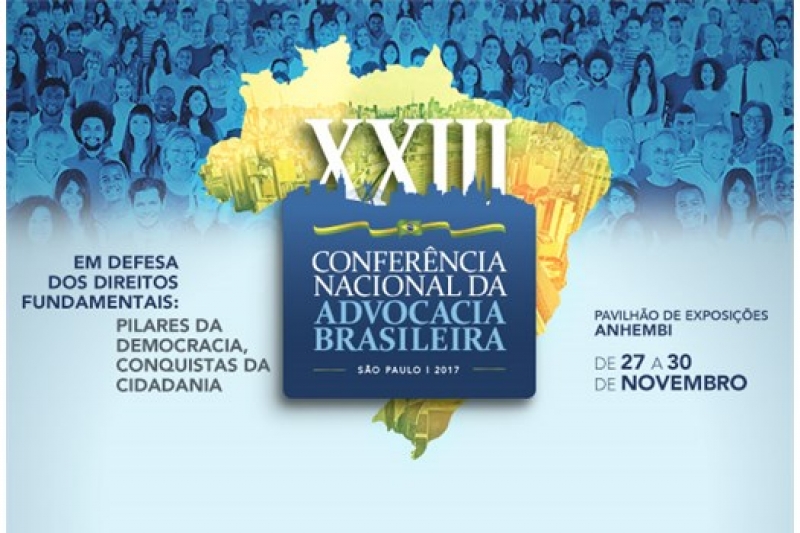 Participe da Conferência Nacional da Advocacia. Foto: Divulgação.