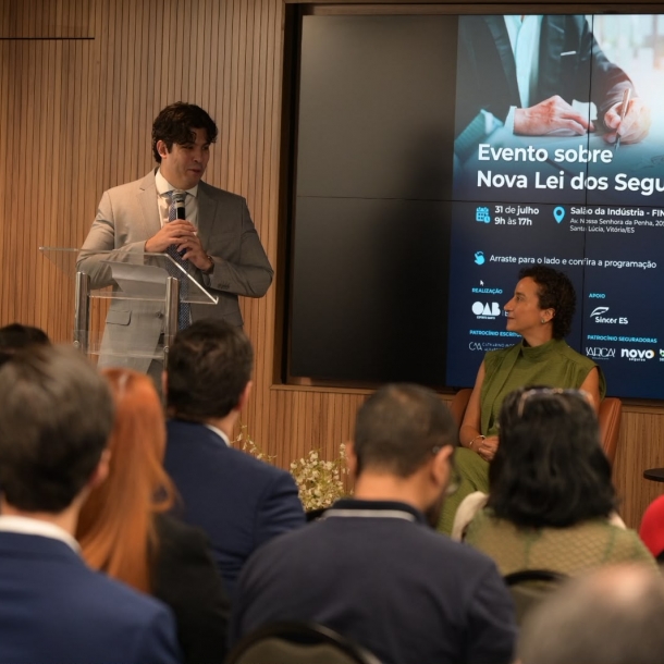 OAB-ES reúne especialistas para debater os impactos da Nova Lei de Seguros e o futuro do mercado securitário