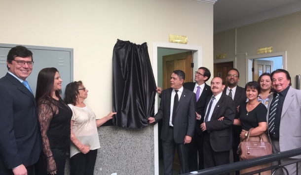 Cerimônia dá nome de Advogado Francisco Donato Roosevelt à sala da advocacia do Fórum de Iúna