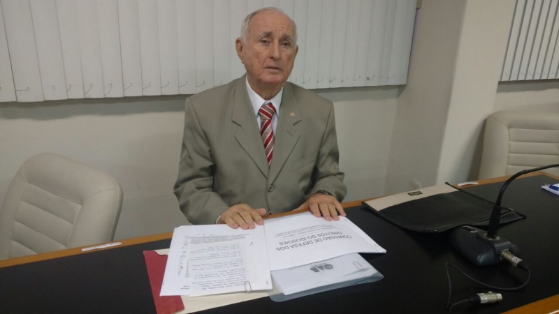 Conselheiro Celso Piantavinha Barreto. Foto: Divulgação.