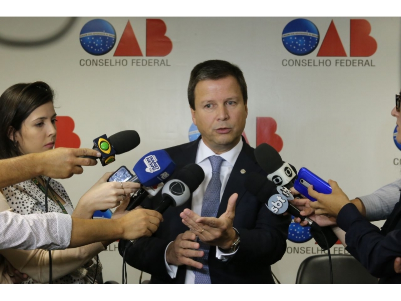 Presidente da OAB Nacional, Claudio Lamachia. Foto: Eugêncio Novaes/Divulgação.