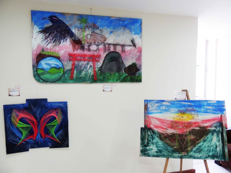 Obras disponíveis na OAB-ES. Foto: Divulgação.