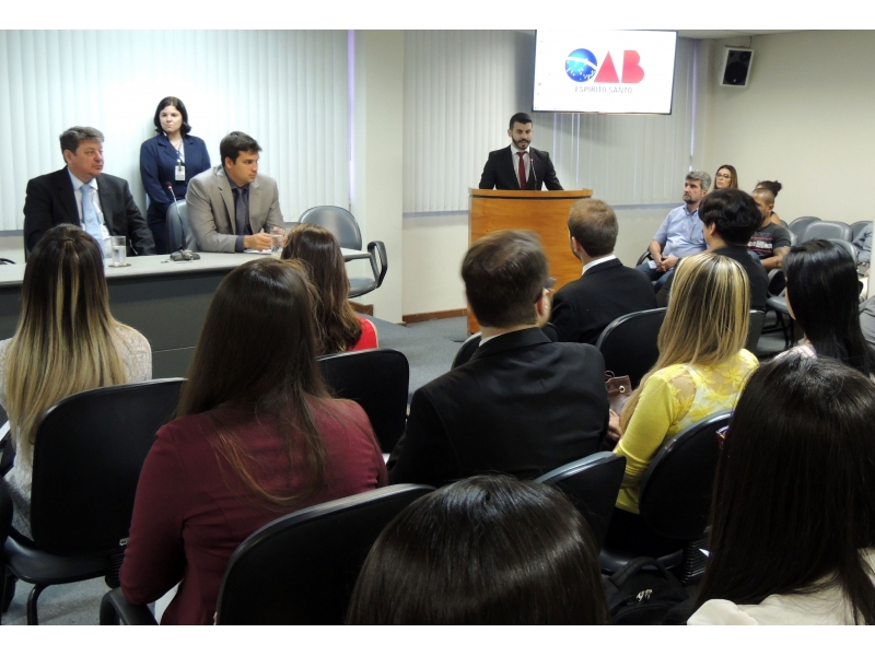 Cerimônia de Carteiras realizada na OAB-ES