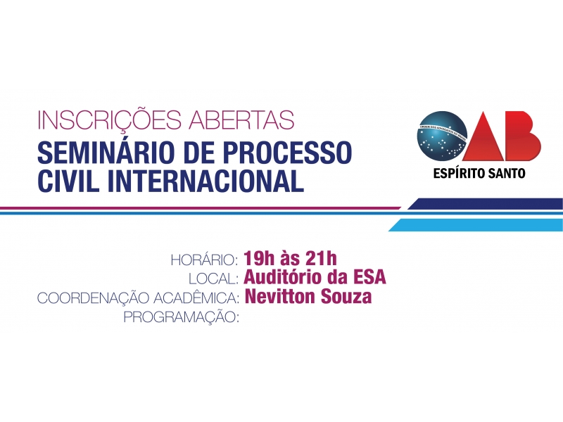 Participe. Vagas limitadas. Foto: Divulgação.