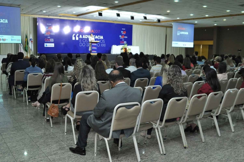 Semana da advocacia reuniu mais de mil advogados e advogadas. Foto: Divulgação.