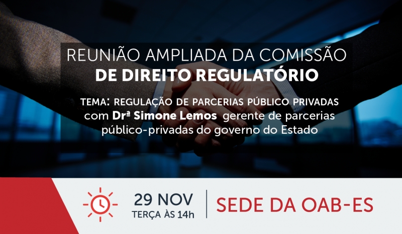 Evento é aberto ao público. Participe.