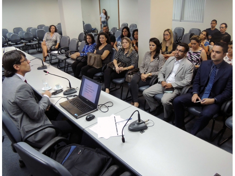 OAB-ES capacita servidores do Procon-ES. Foto: Divulgação.