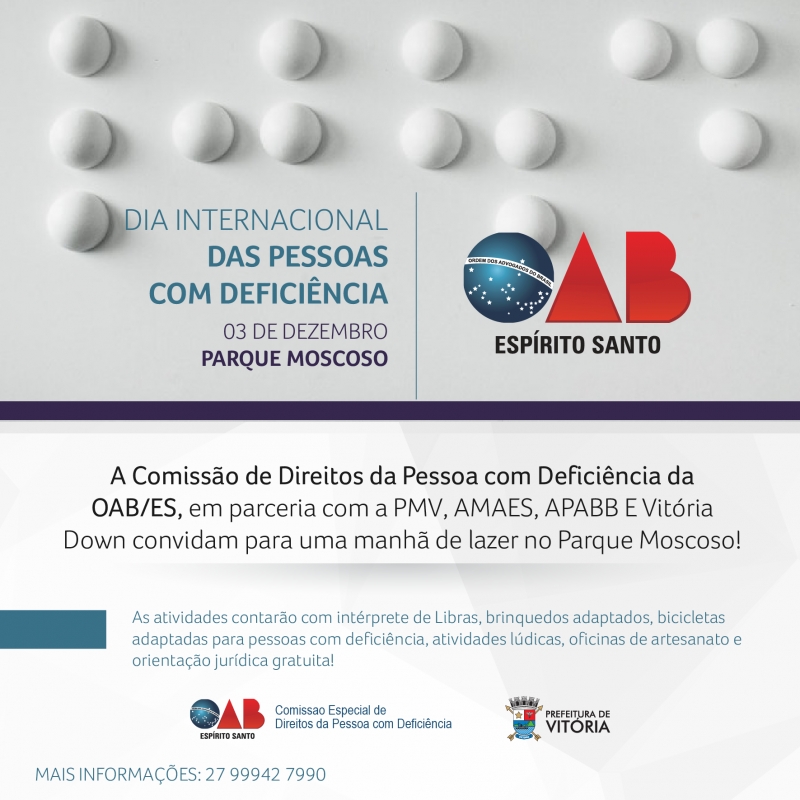 Participe das atividades. Foto: Divulgação.