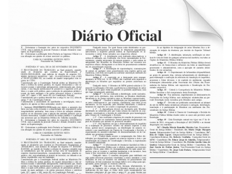 Diário Oficial da União