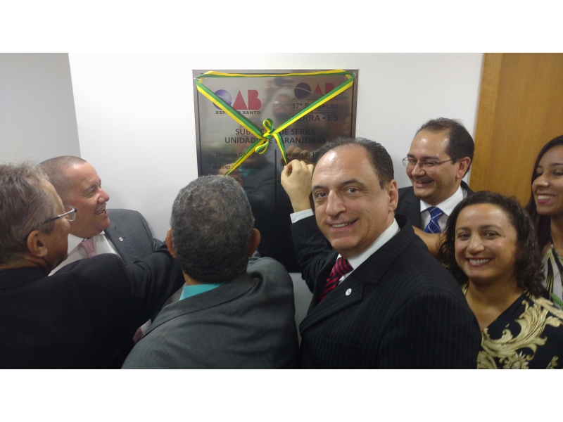 Nova Unidade da OAB-ES em Laranjeiras, Serra. Foto: Divulgação.