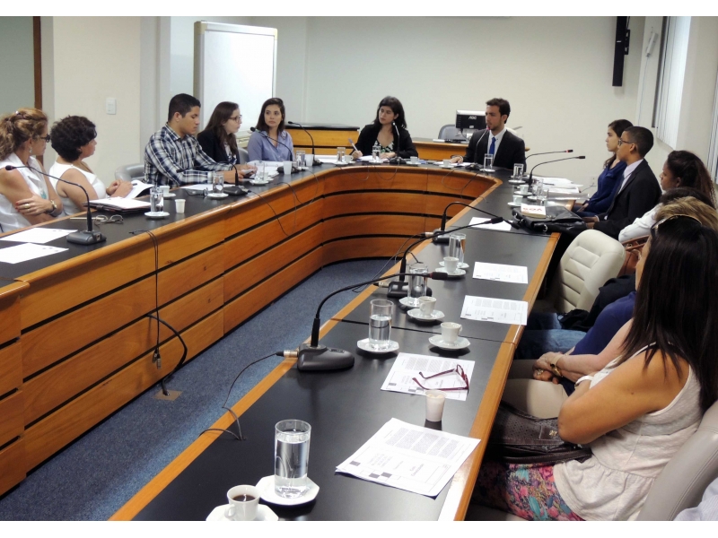 Simulação de mediação. Foto: Divulgação.