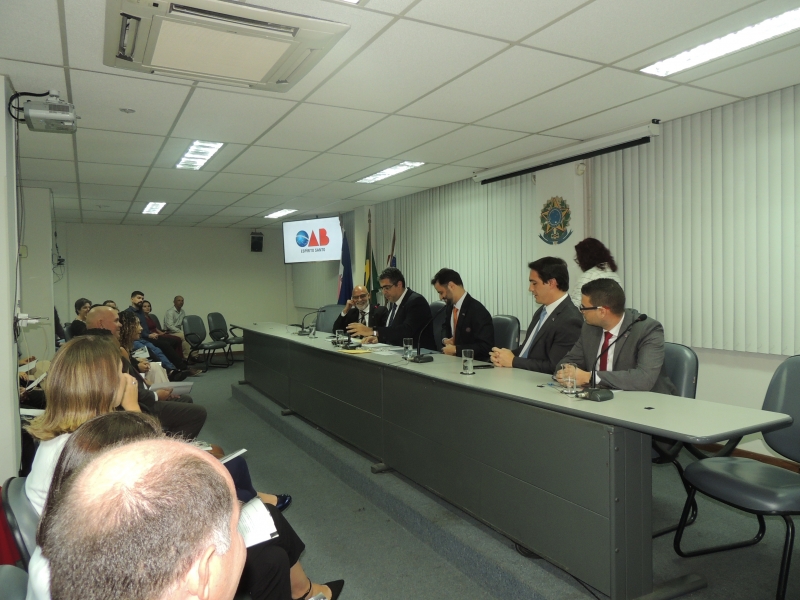 Cerimônia de entrega de carteiras.