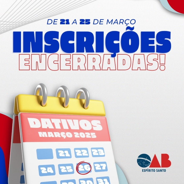 DATIVOS: Inscrições ENCERRADAS