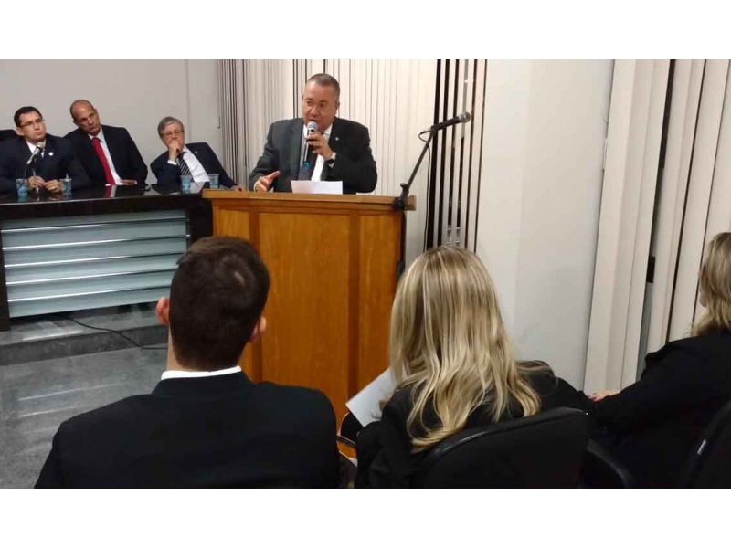 Homero Mafra cobrou celeridade na apuração do caso. Foto; Divulgação.