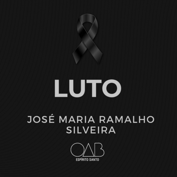 Nota de Pesar - José Ramalho Silveira